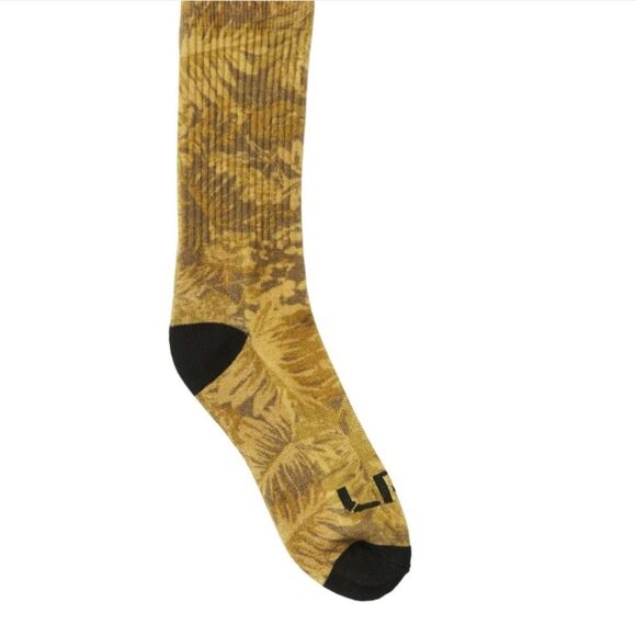LRG MEN’S SOCKS LEAFY GIRAFFE THREE (3) PACK OF CREW MULTI SOCKS. - Picture 3 of 5